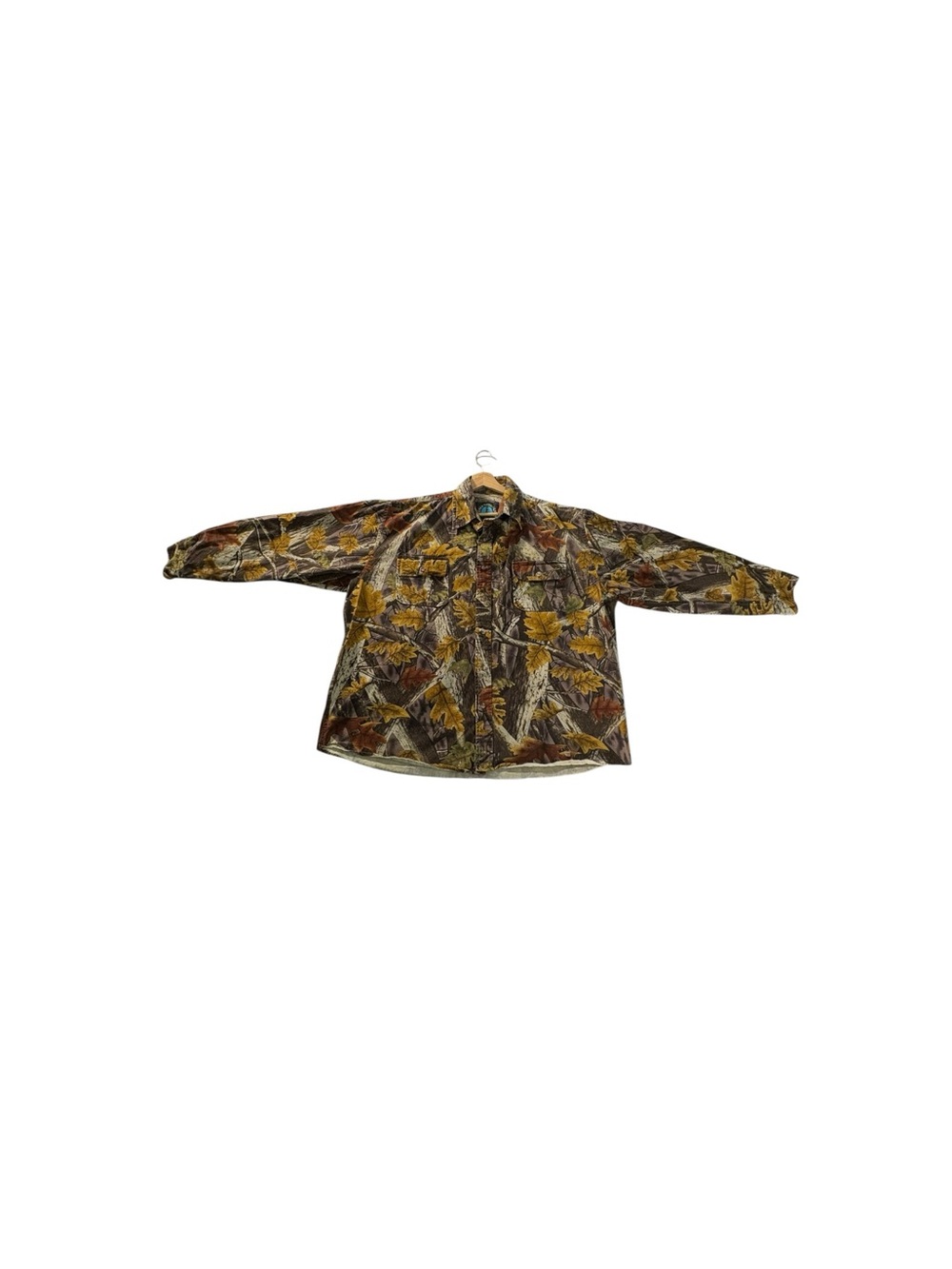 Vintage Master Sportsman XXL Camo Shirt Distressed Thrashed Grunge Hunting